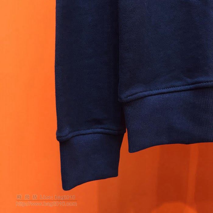 Fendi男裝 芬迪19/20FW新款 最高品質 芬迪男士圓領藍色衛衣 男士秋季最新單品  tzy2354